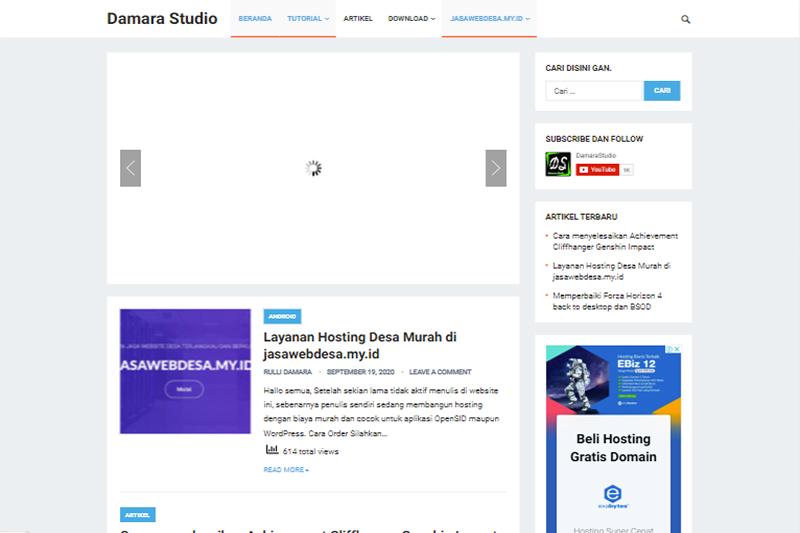 DamaraStudio - WordPress