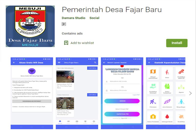 Desa Fajar Baru - Java App